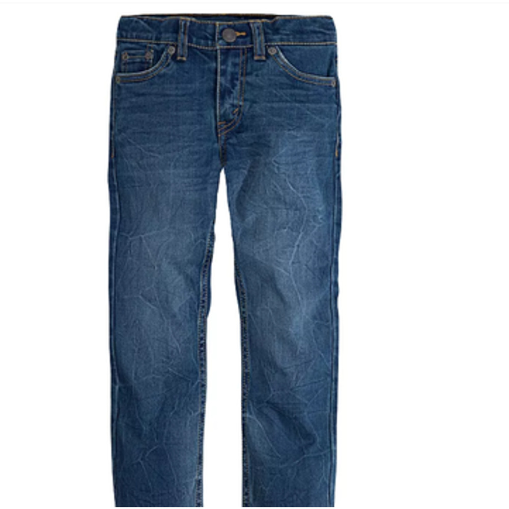 Levi's Regular 502 Denim  Jeans Boys Size 4 Washed Up NWT